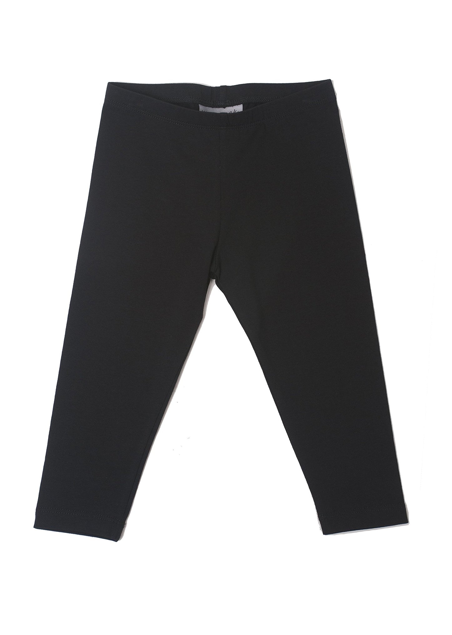 Hollywood Star Fashion Khanomak Kids Girls Capris Crop Cotton Leggings Tights Pants (Sizes 2T- 12 yrs)