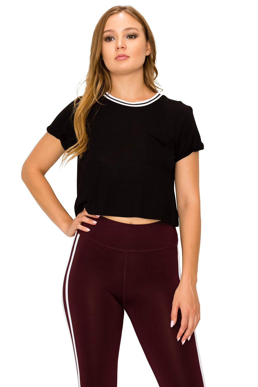 Women Tummy Fit Yoga Pants/Leggings Black - Small