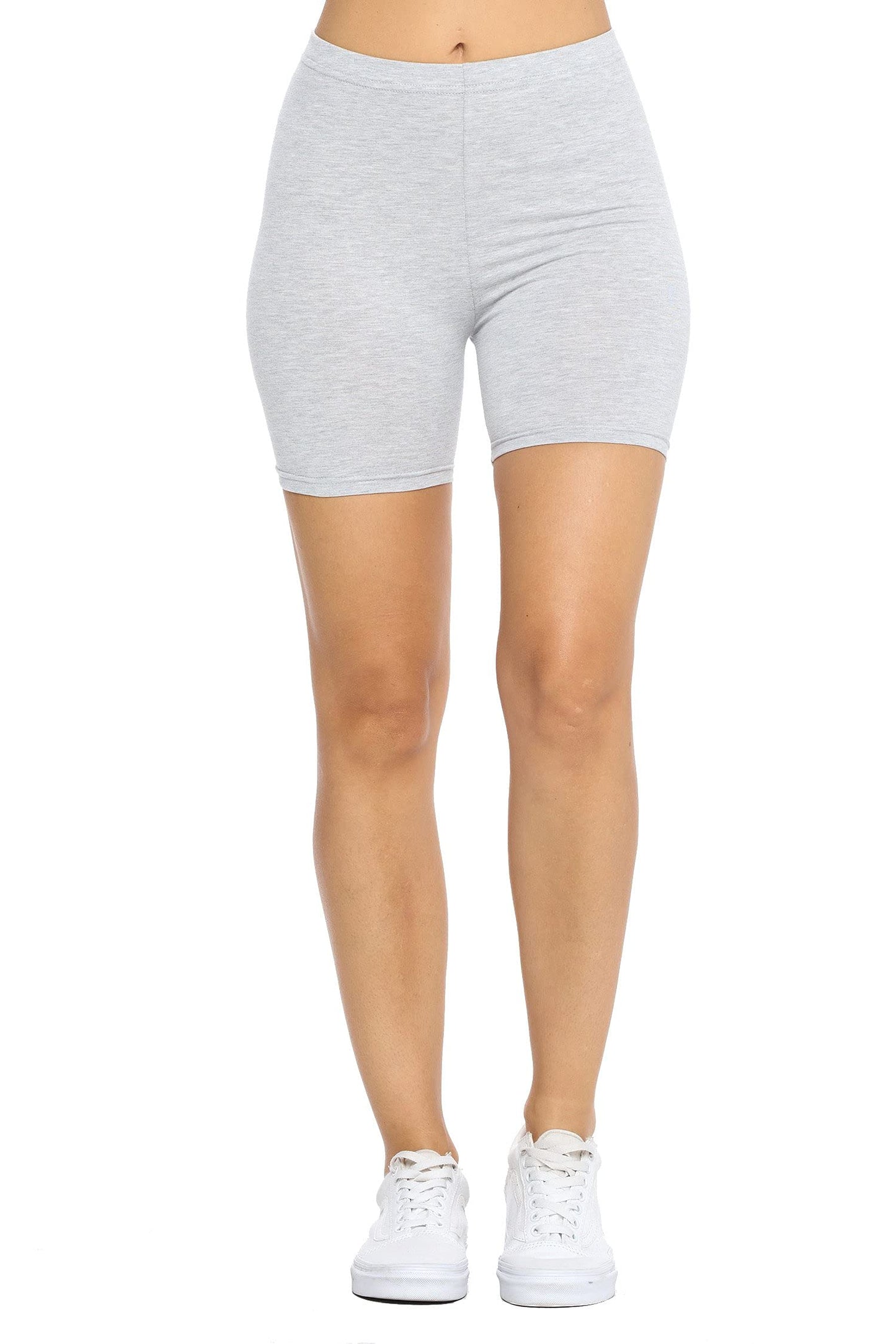 Women's High Waist Cotton Blend Biker Shorts Dance Sports Under Garment