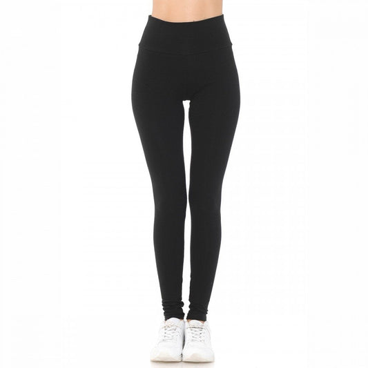 Women's Women's High Waist Cotton Skinny Knit Leggings Yoga Pant