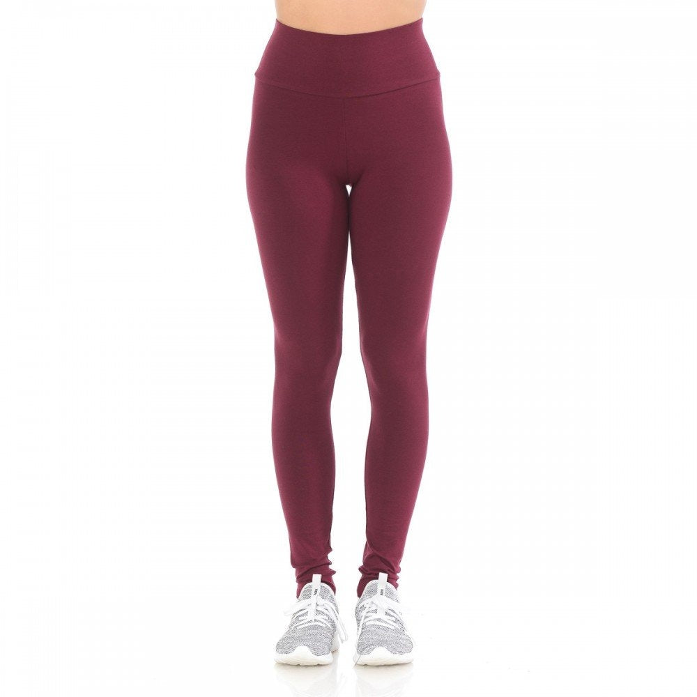 Women's Women's High Waist Cotton Skinny Knit Leggings Yoga Pant