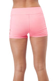 Hollywood Star Fashion Solid Poly Spandex Active Wear Shorts