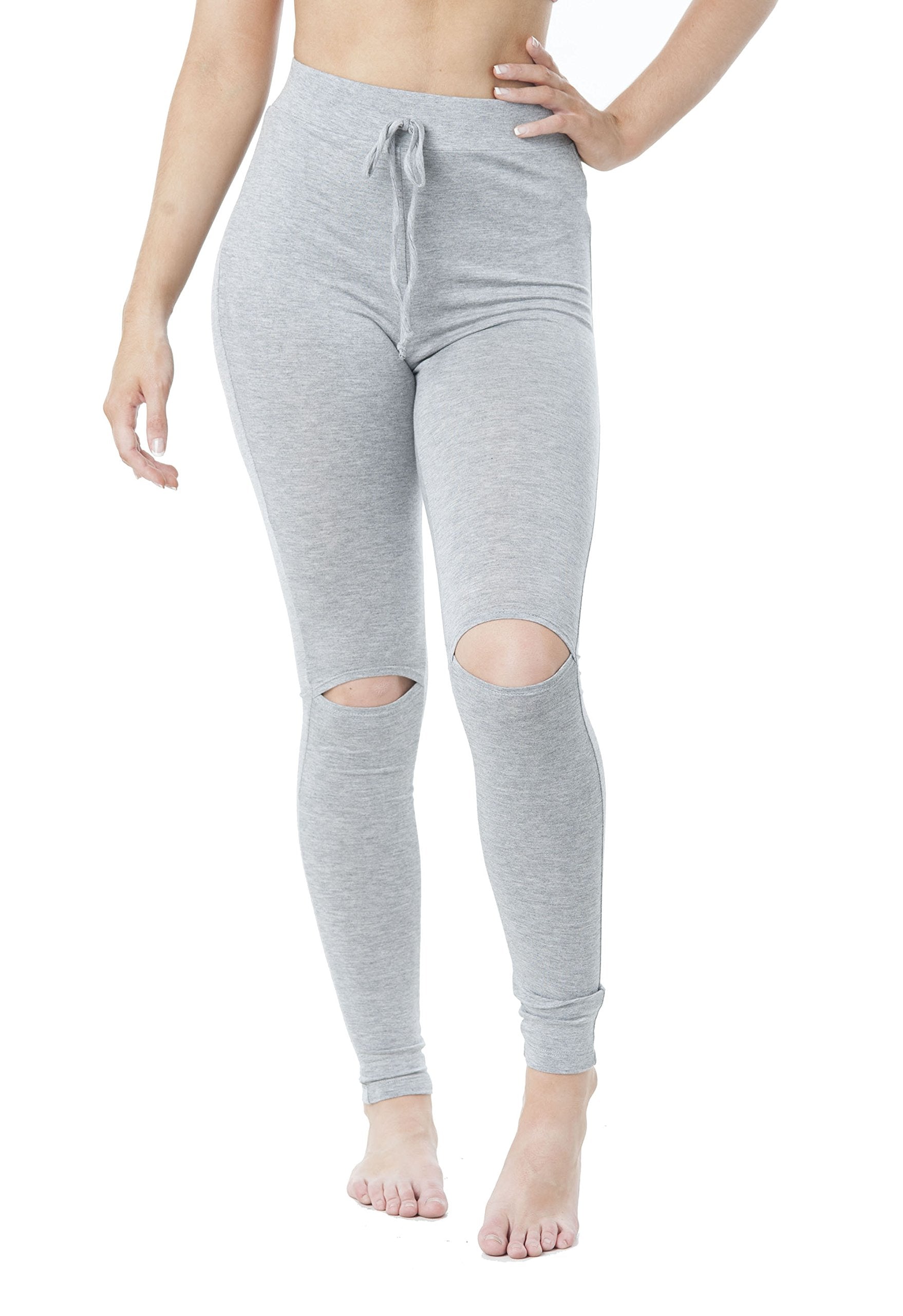 Drawstring Spandex Stretchy Fitted Long Pants Leggings