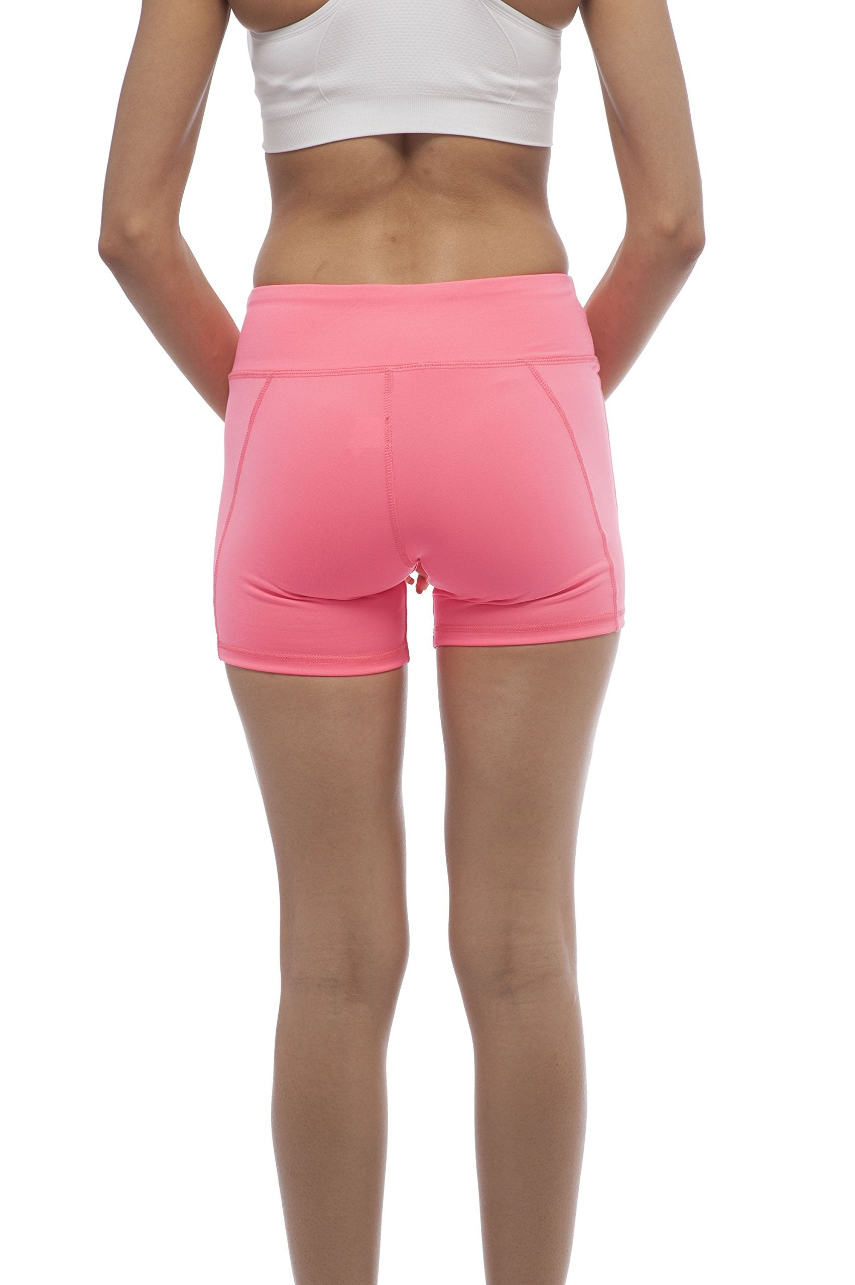 Hollywood Star Fashion Solid Plain Active Wear Bicycle Shorts