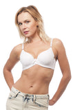 Womens Solid Underwire Full Cup Bra