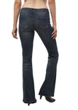 Denim Flare Bell Bottom Destroyed low rise jeans Pants