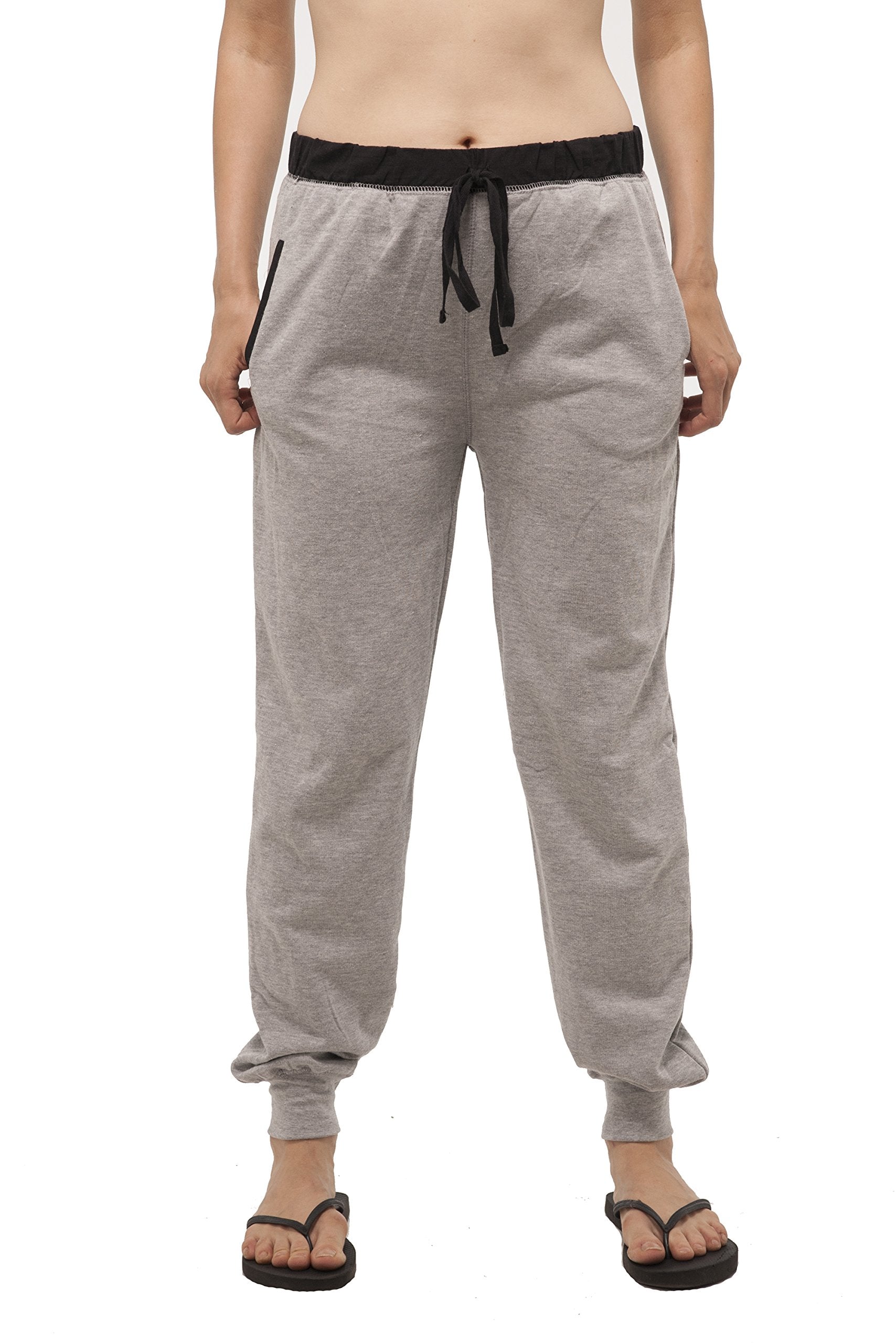 Full length french terry jogger with front pockets