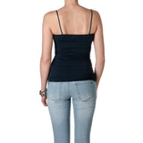Hollywood Star Fashion Regular Length Spaghetti Strap Tank Top Camis Basic Camisole Cotton Plain Solid Color1
