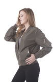 Khanomak Long Sleeve Light Weight Bomber Jacket