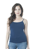 Hollywood Star Fashion Cami Camisole Built in Shelf Bra Adjustable Spaghetti Strap Tank Top Plus Size1