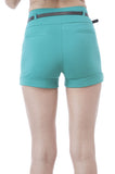 High Waisted spandex shorts with Belt