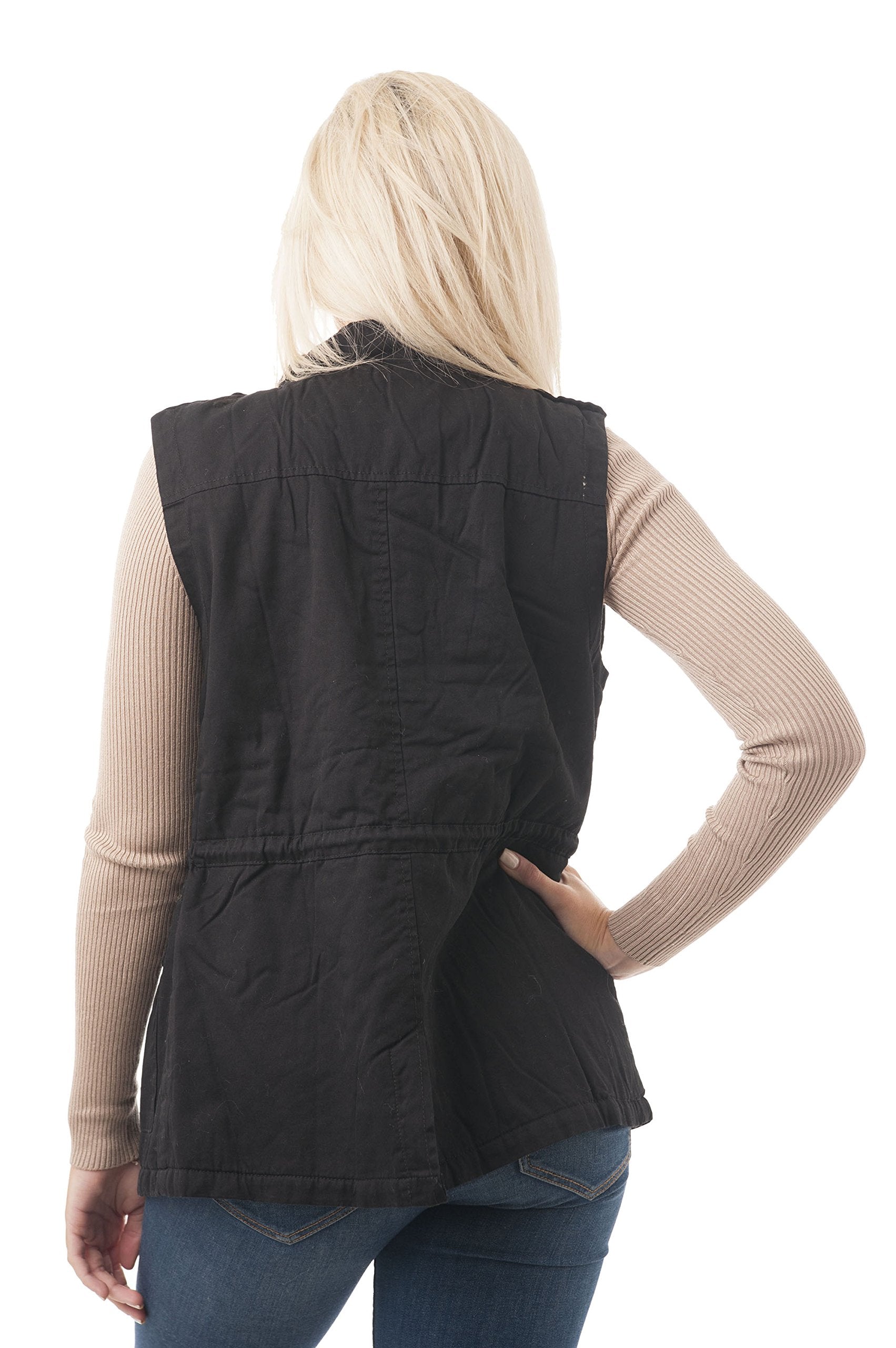 Anorak Vest With Fur Lining