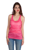 Hollywood Star Fashion Womens Sleeveles Burnout Tank Top