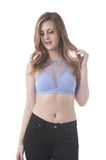 One Size Fish Net Front Bra