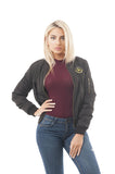 fur Lining Bomber Jacket with Patches