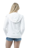 Khanomak Long Sleeve Hoodie Front Pocket Zipper Sweater
