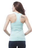 Hollywood Star Fashion Racer Back Work Out Tank Top with Bra Pad