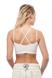 Women's one size Cage Front Bra Cup Bandeau Layering underwear top bralette