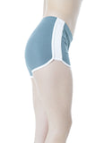 Elastic Waist Dolphin Marathon Shorts