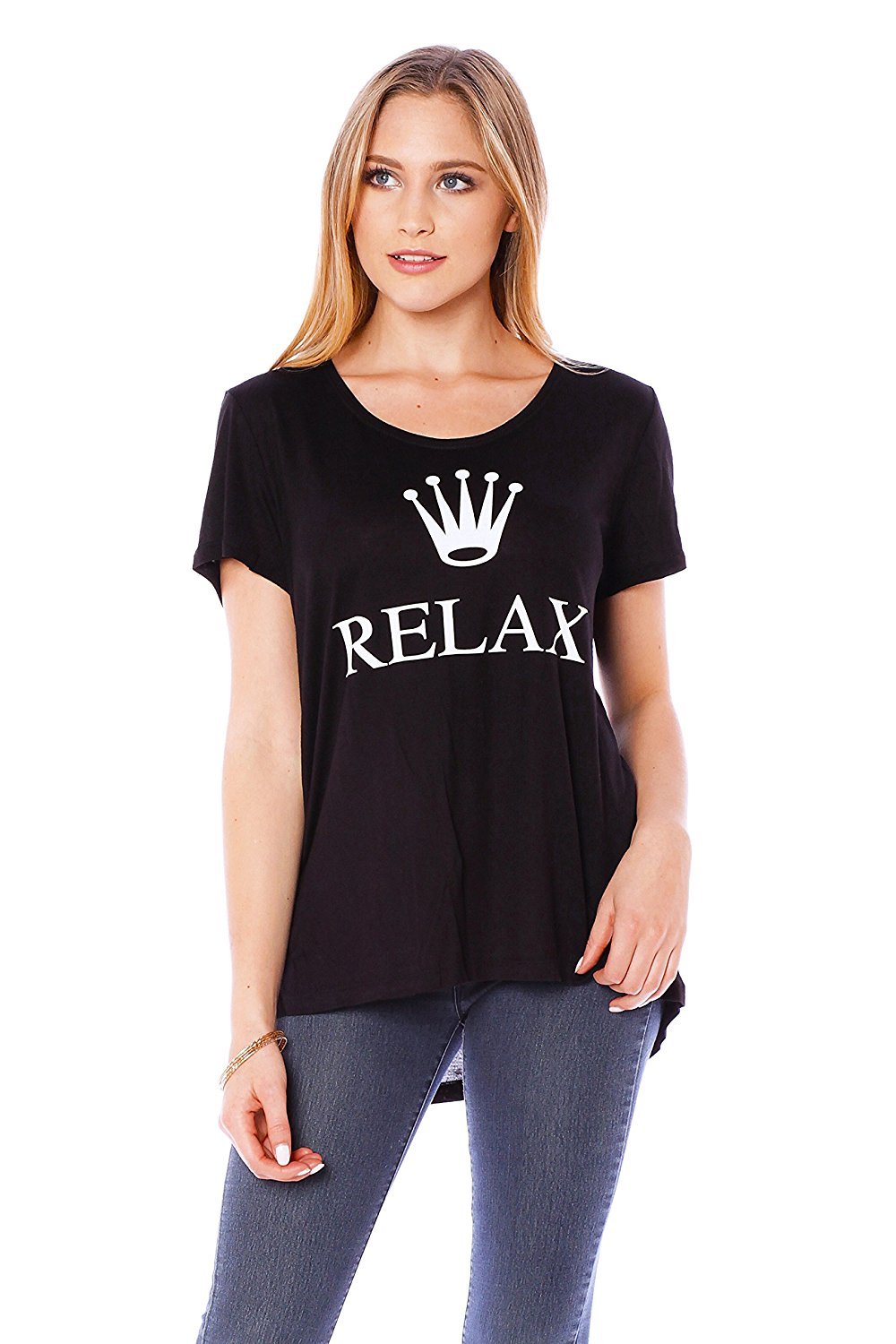 Sleeveless Tank Top Graphic Tees Relax