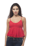 Hollywood Star Fashion Baby Doll cami Crop Top with adjustable straps