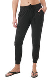Drawstring French Terry Joggers/ Jogging Pants With Front Pockets