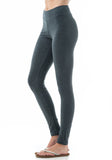Women's Active Basic Plain Casual Cotton Stretchy Full Length Leggings