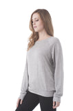 Khanomak Long Sleeve Scoopneck Pullover Sweater Top