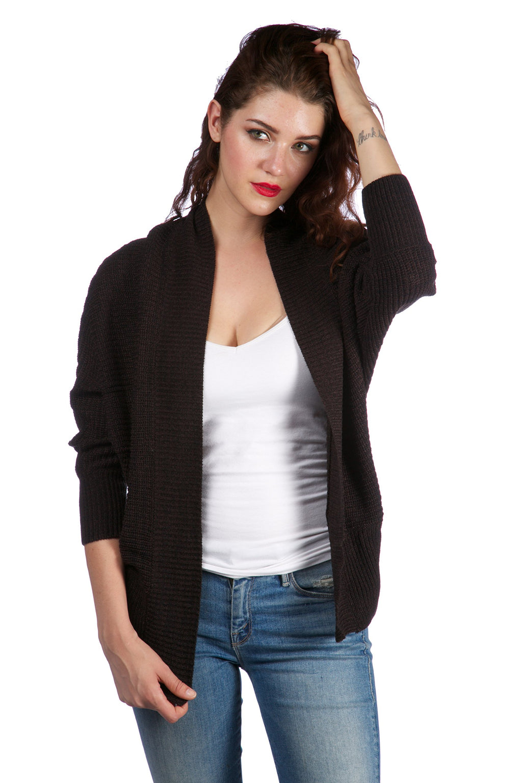 Knit Long Sleeve Open front cardigan