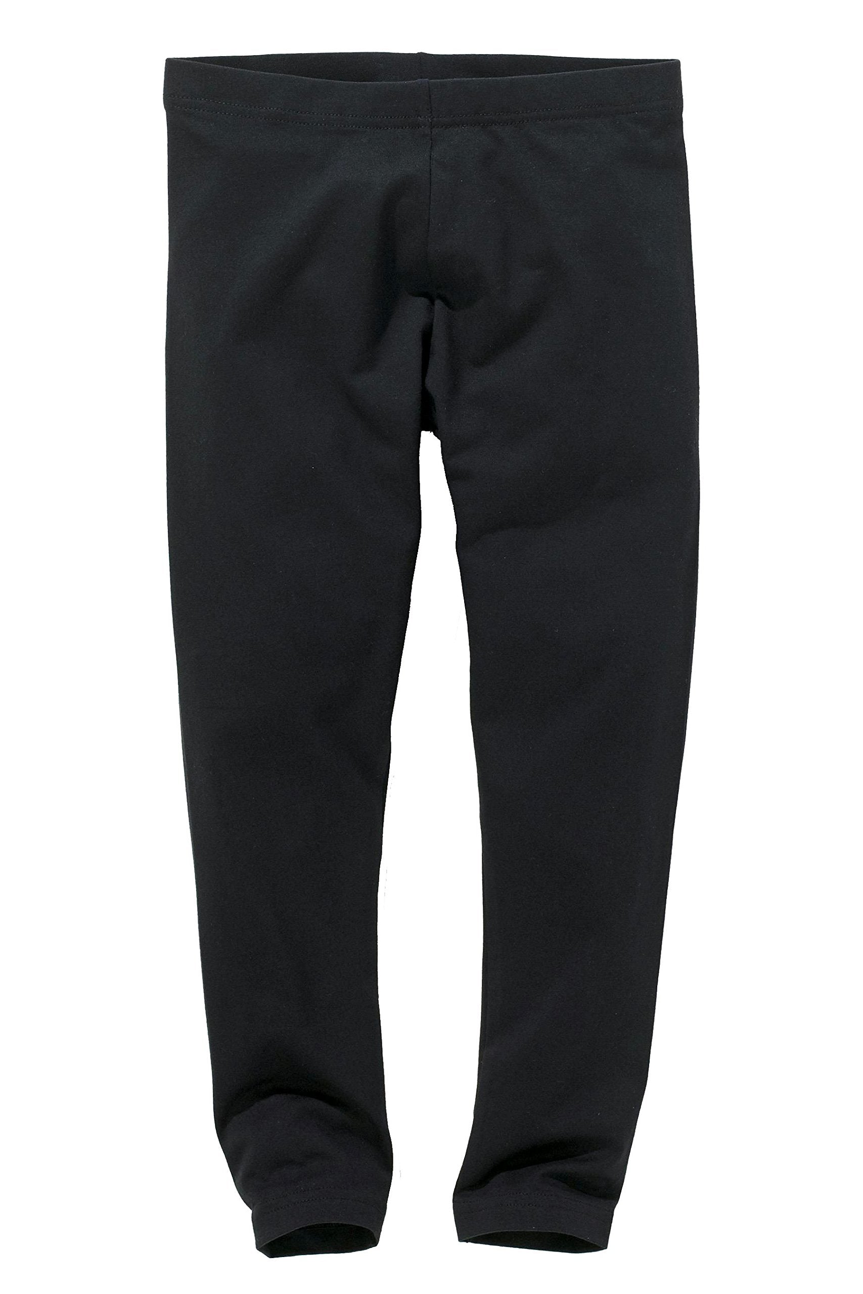 Khanomak Kids Girls full Length Cotton Leggings Tights pants (Sizes 2T- 12 Yrs)