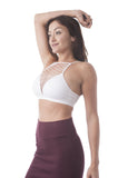 One Size Fish Net Front Bra