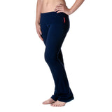 Hollywood Star Fashion Women's Slimming Foldover Bootleg Flare Yoga Pants