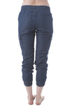 Khanomak Denim Cargo Jogger Pants with Side Pocket