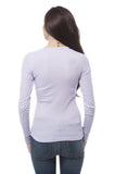 Plain Vneck Long Sleeve Thermal Shirt Top