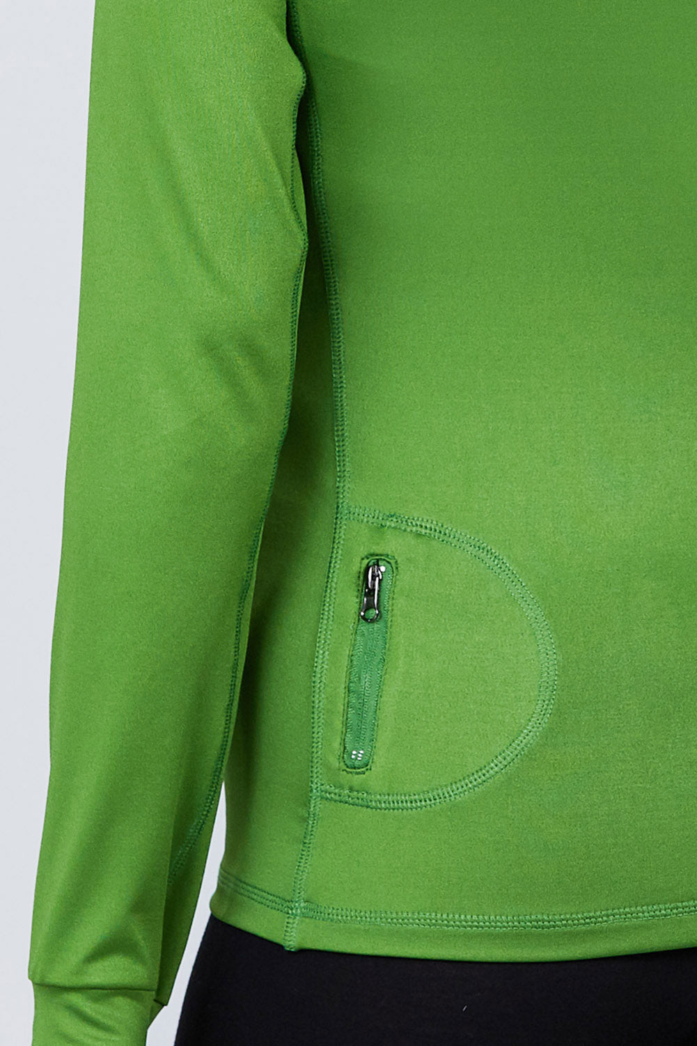Women's Long Sleeve Zip Up Athletic Wear Sweater Jacket