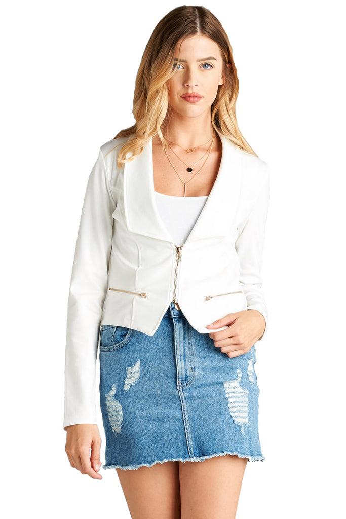Blazer With Zip main image 1