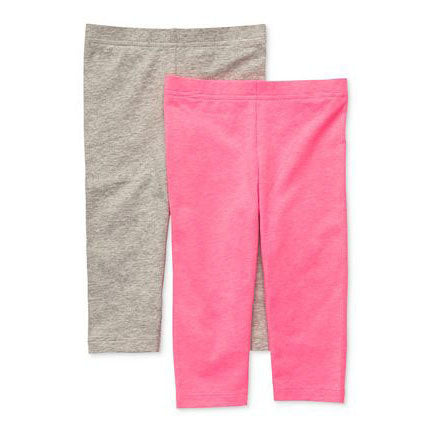 Khanomak Kids Girls Capris Crop Cotton Leggings