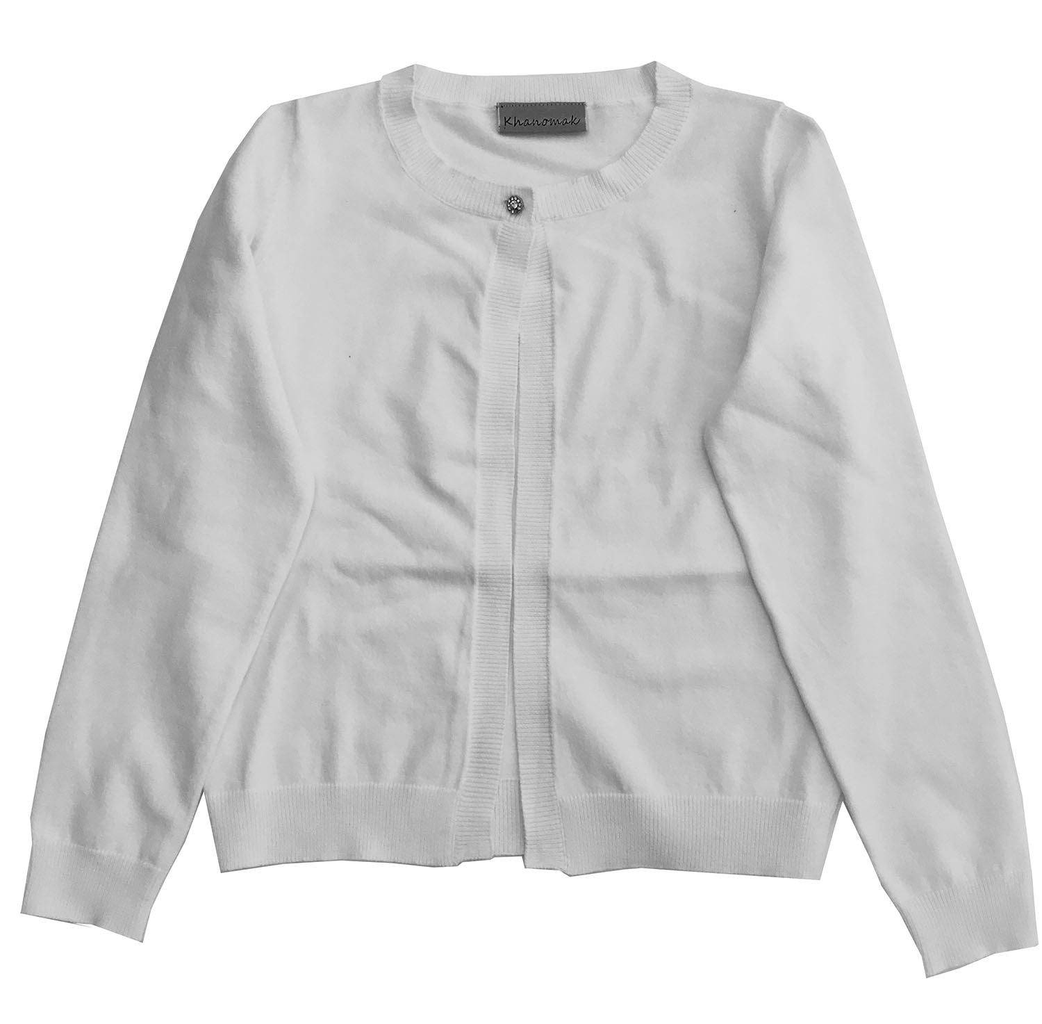 Khanomak Kids Girls Cropped Shrug Cardigan