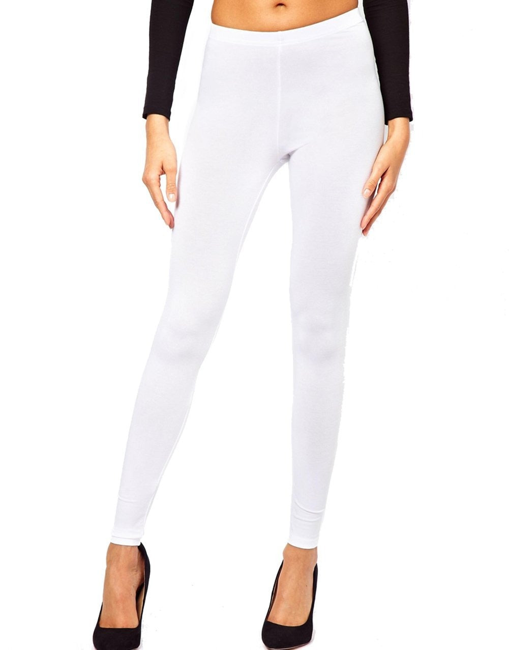 Khanomak Women's Full Length Cotton Leggings Pants