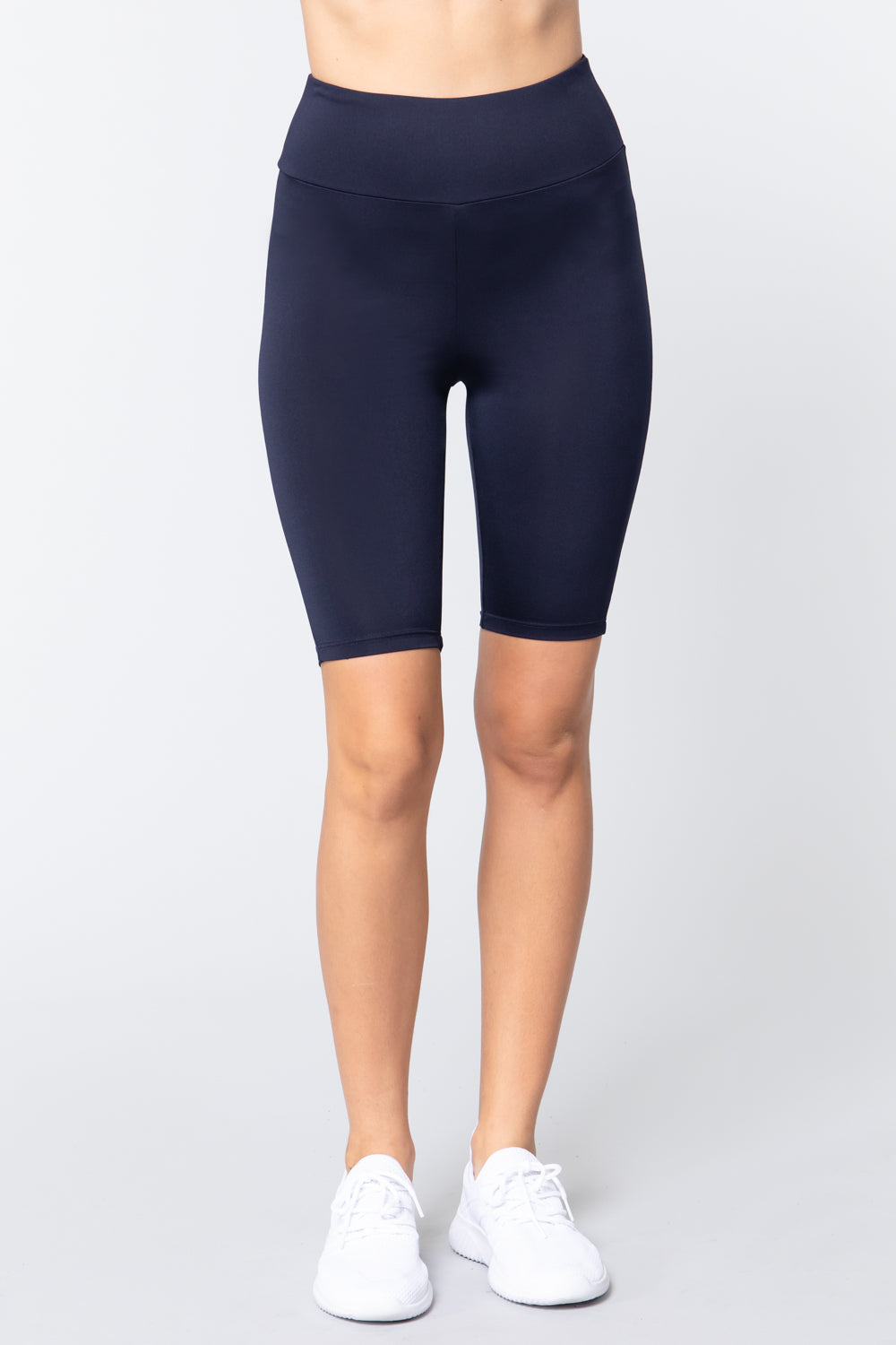 Women's Biker High Waist Yoga Workout Shorts