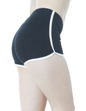 Elastic Waist Dolphin Binding Shorts