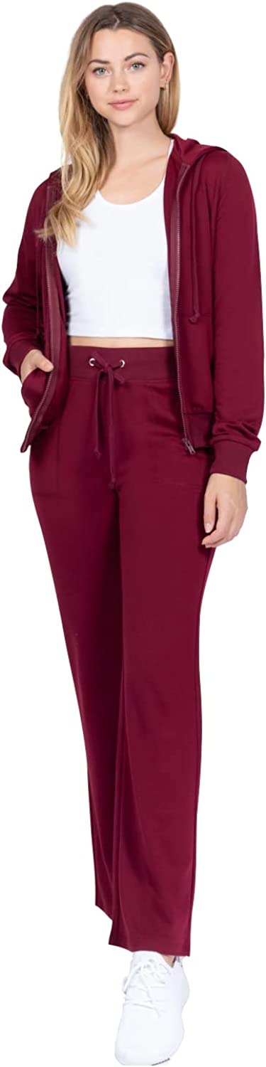 Khanomak Long Sleeve Hoodie Zip Up French Terry Suit