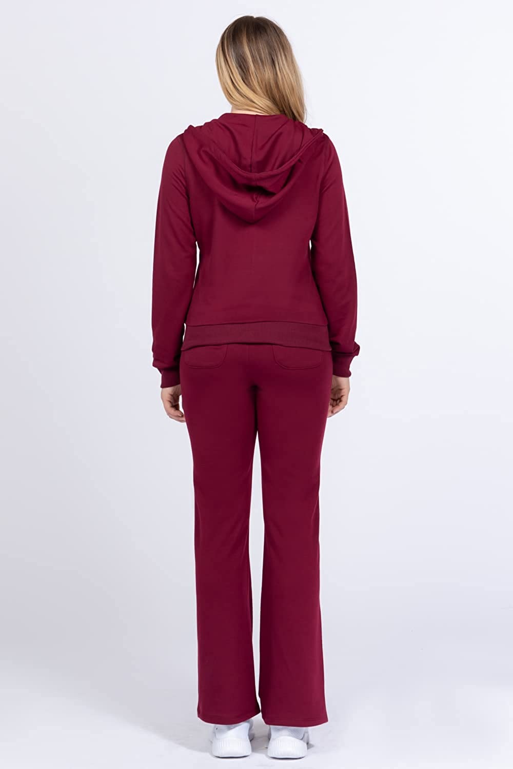 Khanomak Long Sleeve Hoodie Zip Up French Terry Suit