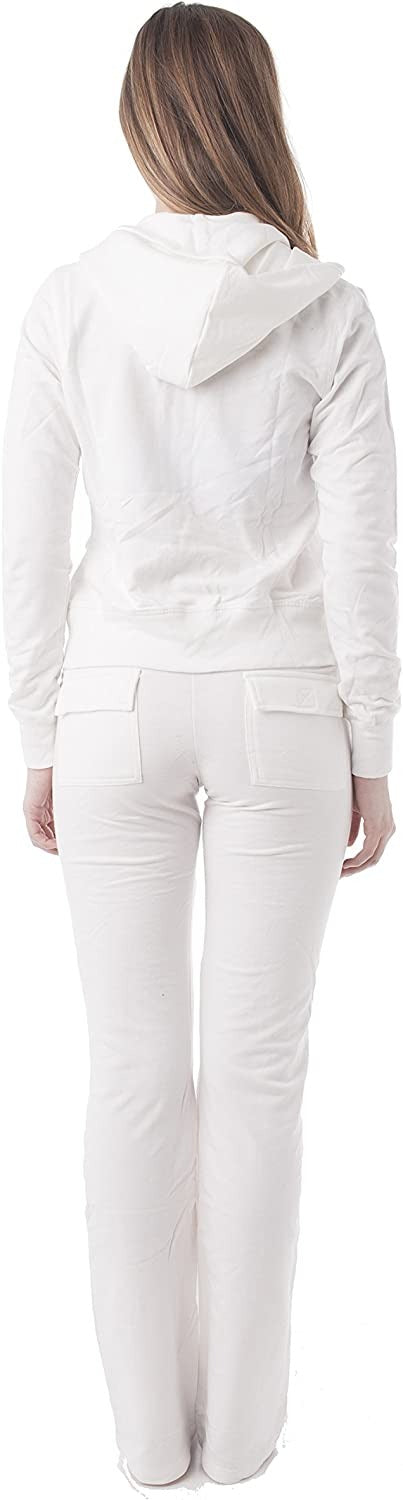 Khanomak Long Sleeve Hoodie Zip Up French Terry Suit