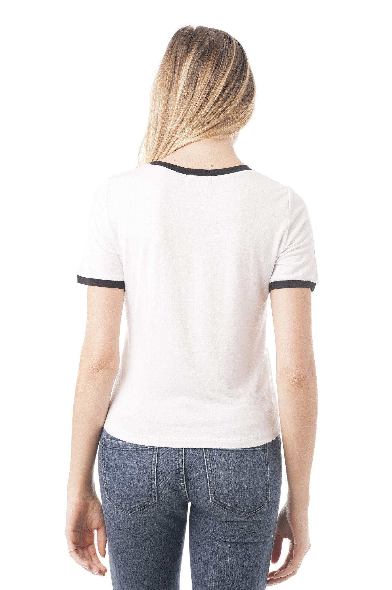 Short Sleeve Lemon Graphic Crop Tee