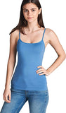 Cami Camisole Built in Shelf Adjustable Spaghetti Strap Tank Top