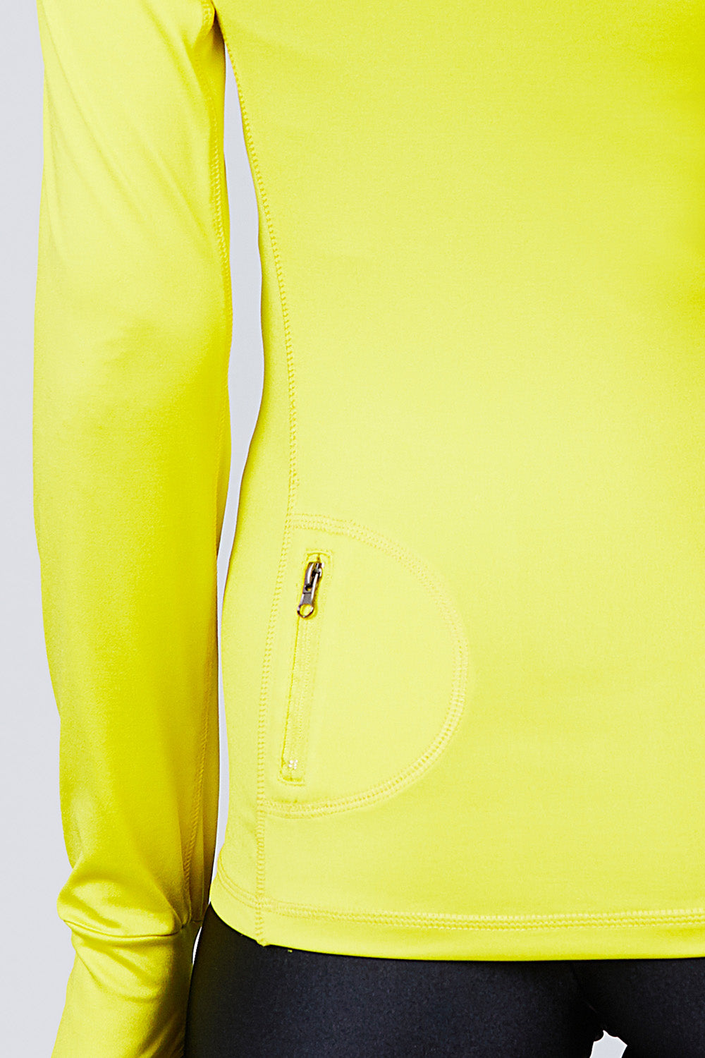 Women's Long Sleeve Zip Up Athletic Wear Sweater Work Out Jacket